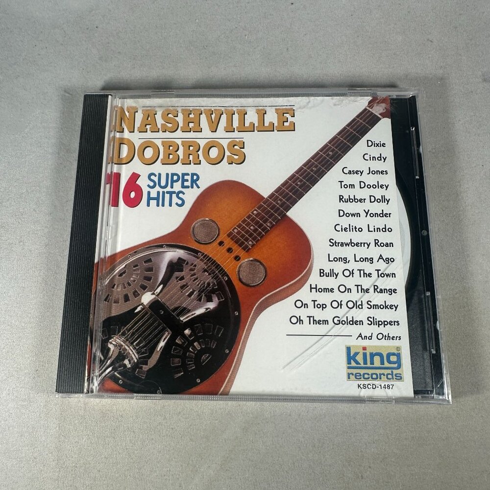 Nashville Dobros 16 Super Hits CD King Records 2000 Country Instrumentals Album